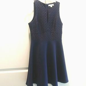 Beautiful dress halter with a peek a boo in the front